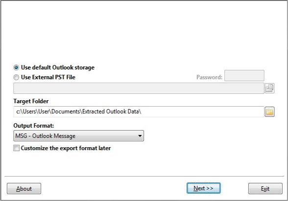 Outlook Export Converter